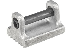 Druckstücke für Kraftspanner, Form B, geriffelt